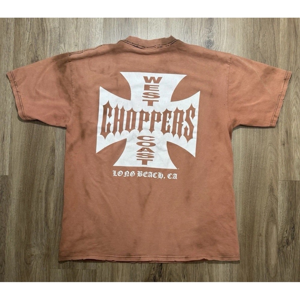 Vintage Y2K‎ West Coast Choppers Shirt Size L Condition Bid Up